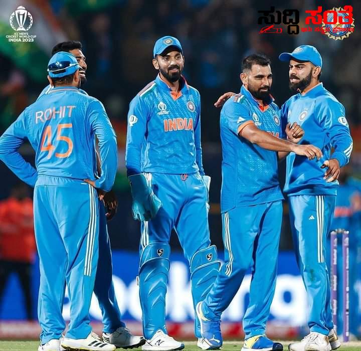 ಕಿವೀಸ್ ಕಿವಿ ಹಿಡಿದ ಭಾರತ ತಂಡ – ವಿಶ್ವಕಪ್ ನಲ್ಲಿ ಗೆಲುವಿನ ಅಭಿಯಾನ ಮುಂದುವರೆಸಿದ ಭಾರತ ಕ್ರಿಕೇಟ್ ಟೀಮ್….. ಕಿವೀಸ್ ಕಿವಿ ಹಿಡಿದ ಭಾರತ ತಂಡ – ವಿಶ್ವಕಪ್ ನಲ್ಲಿ ಗೆಲುವಿನ ಅಭಿಯಾನ ಮುಂದುವರೆಸಿದ ಭಾರತ ಕ್ರಿಕೇಟ್ ಟೀಮ್…..