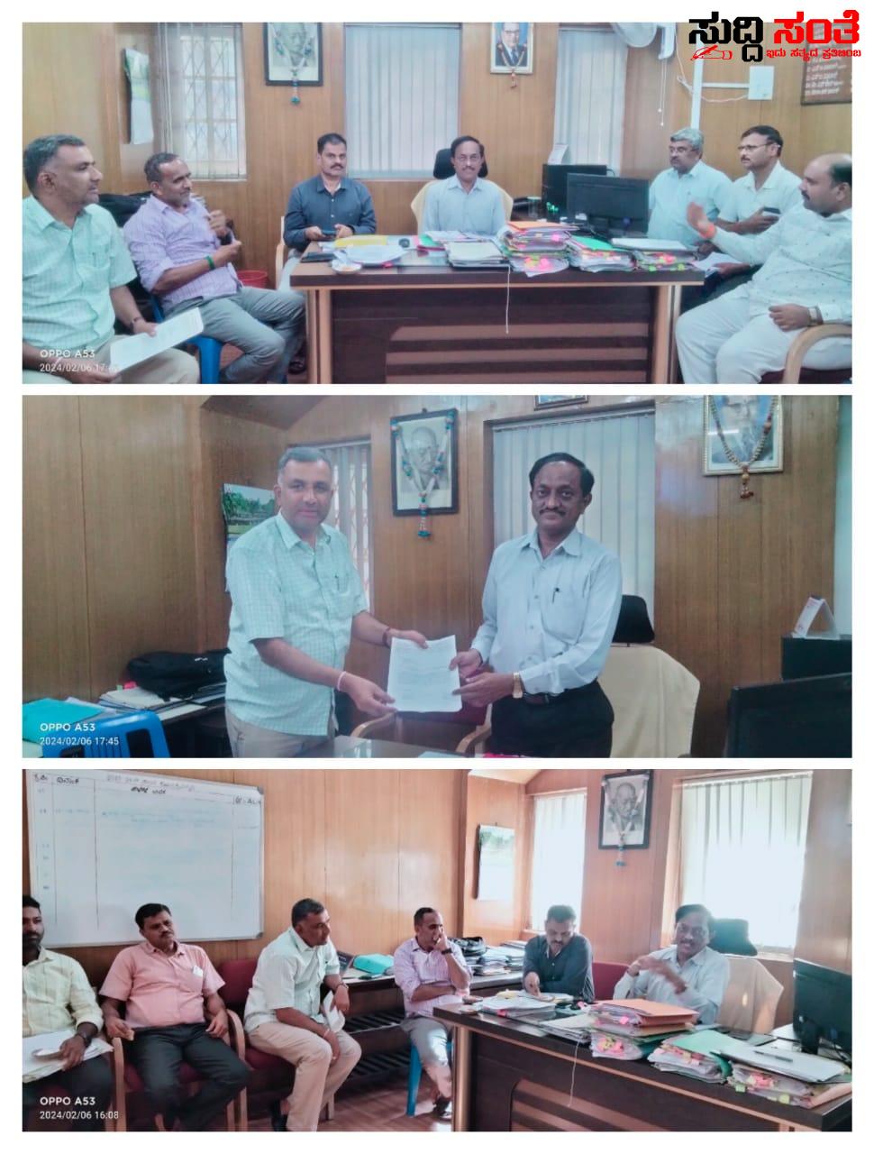 ಶಿಕ್ಷಕರ ವರ್ಗಾವಣೆ ಕುರಿತು ಇಲಾಖೆಯ ನಿರ್ದೇಶಕ ರನ್ನು ಭೇಟಿಯಾದ ಕರ್ನಾಟಕ ರಾಜ್ಯ ಪ್ರೌಢಶಾಲಾ ಸಹ ಶಿಕ್ಷಕರ ಸಂಘ – ರಾಜ್ಯಾಧ್ಯಕ್ಷ ಸಿದ್ದಬಸಪ್ಪ ನೇತೃತ್ವದಲ್ಲಿ ನಿಯೋಗ ಭೇಟಿಯಾಗಿ ಒತ್ತಾಯಿಸಿದ್ದೇನು ನೋಡಿ….. ಶಿಕ್ಷಕರ ವರ್ಗಾವಣೆ ಕುರಿತು ಇಲಾಖೆಯ ನಿರ್ದೇಶಕ ರನ್ನು ಭೇಟಿಯಾದ ಕರ್ನಾಟಕ ರಾಜ್ಯ ಪ್ರೌಢಶಾಲಾ ಸಹ ಶಿಕ್ಷಕರ ಸಂಘ – ರಾಜ್ಯಾಧ್ಯಕ್ಷ ಸಿದ್ದಬಸಪ್ಪ ನೇತೃತ್ವದಲ್ಲಿ ನಿಯೋಗ ಭೇಟಿಯಾಗಿ ಒತ್ತಾಯಿಸಿದ್ದೇನು ನೋಡಿ…..