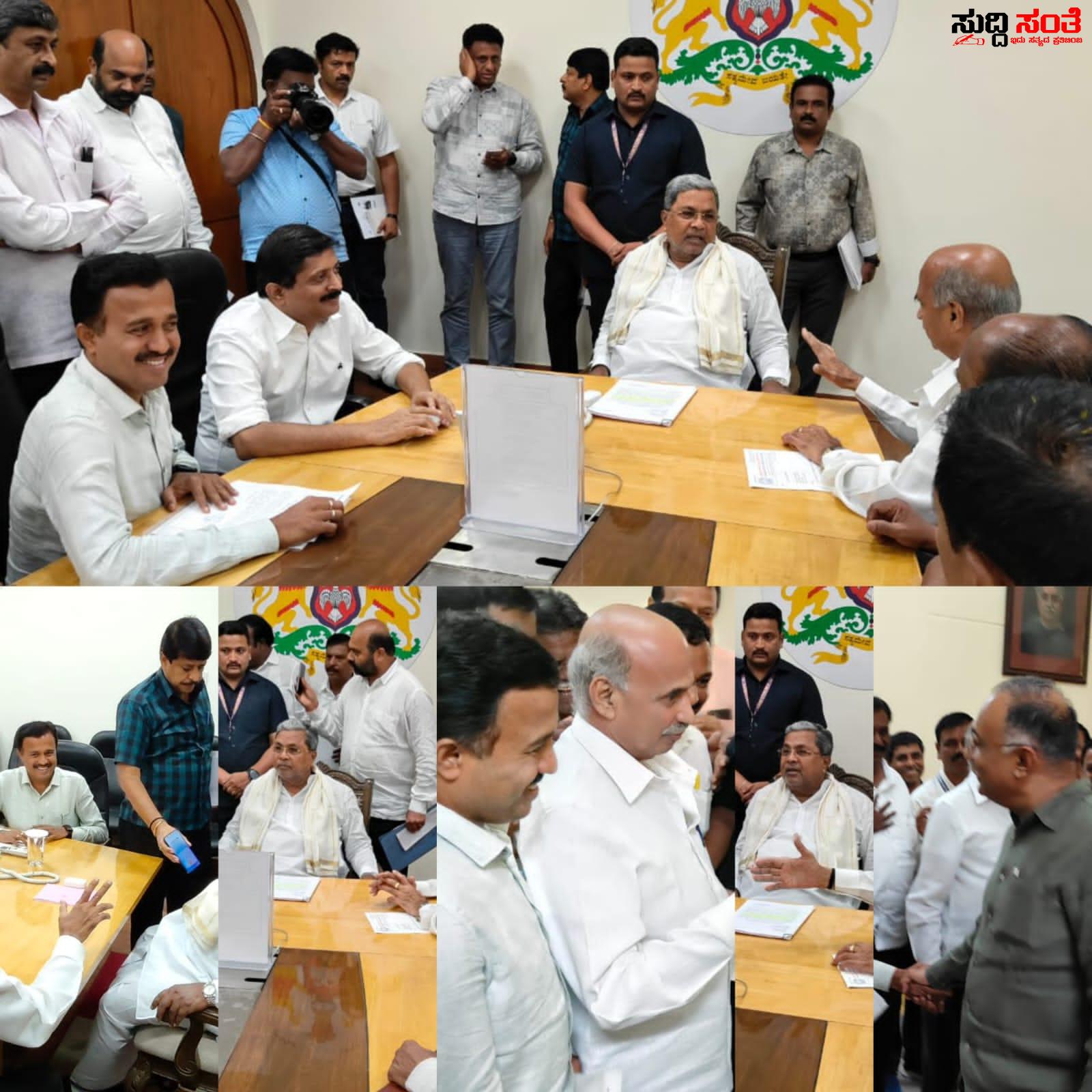 ರಾಜ್ಯ ಸರ್ಕಾರಿ ನೌಕರರ ಸಂಘಟನೆಯ ಮುಖಂಡರೊಂದಿಗೆ ತುರ್ತು ಸಭೆ ಮಾಡಿದ CM – 7ನೇ ವೇತನ ಆಯೋಗ ಅನುಷ್ಠಾನ ಸೇರಿದಂತೆ ಹಲವಾರು ವಿಚಾರಗಳ ಕುರಿತು ಮುಖಂಡರೊಂದಿಗೆ ಚರ್ಚೆ ಮಾಡಿದ ನಾಡದೊರೆ ರಾಜ್ಯ ಸರ್ಕಾರಿ ನೌಕರರ ಸಂಘಟನೆಯ ಮುಖಂಡರೊಂದಿಗೆ ತುರ್ತು ಸಭೆ ಮಾಡಿದ CM – 7ನೇ ವೇತನ ಆಯೋಗ ಅನುಷ್ಠಾನ ಸೇರಿದಂತೆ ಹಲವಾರು ವಿಚಾರಗಳ ಕುರಿತು ಮುಖಂಡರೊಂದಿಗೆ ಚರ್ಚೆ ಮಾಡಿದ ನಾಡದೊರೆ