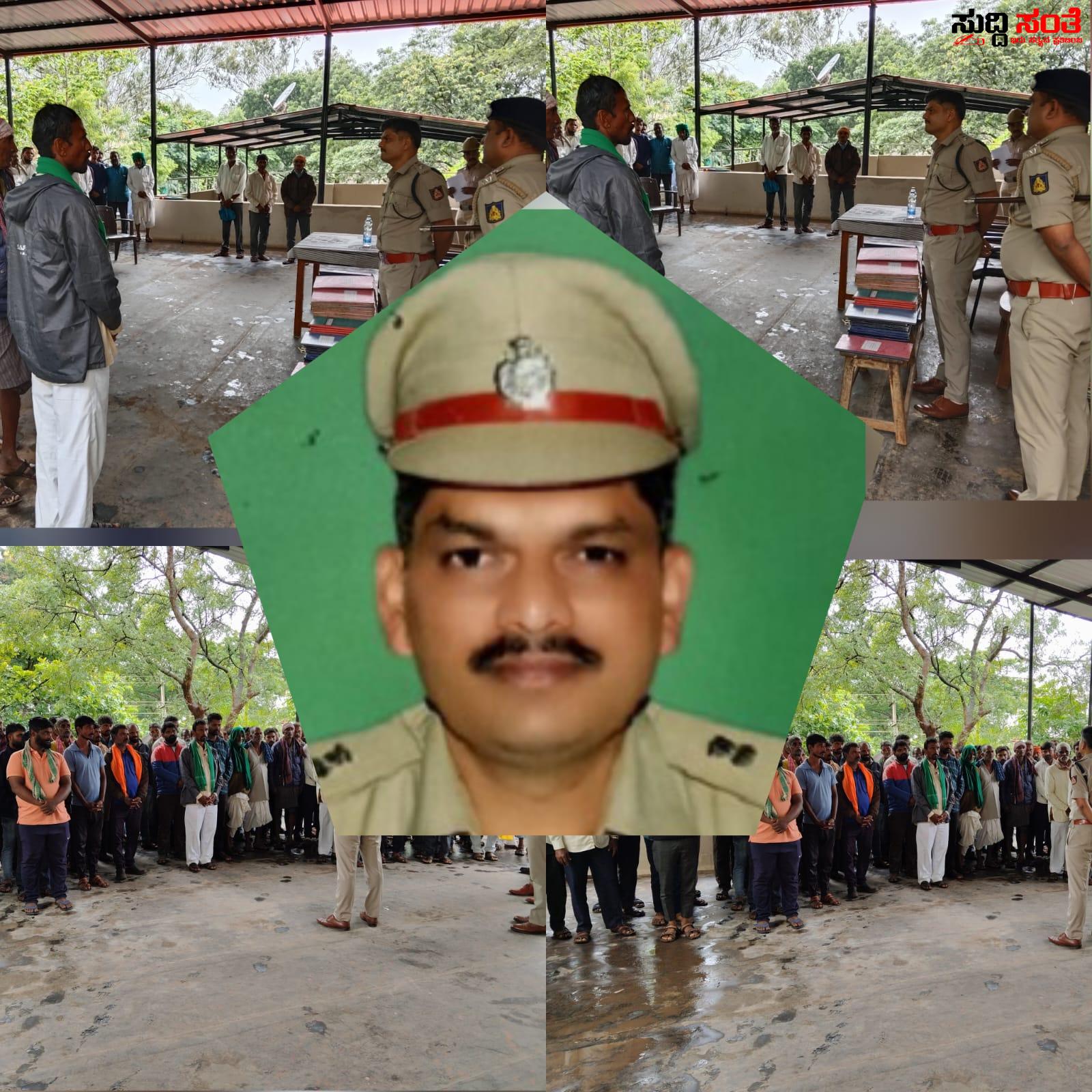 MOB ಯವರಿಗೆ ನೀತಿ ಪಾಠ ಮಾಡಿದ SP ಡಾ ಗೋಪಾಲ ಬ್ಯಾಕೋಡ್ – ಆದರ್ಶ ಬದುಕಿನ ಡಾಕ್ಟರ್ ನೀತಿ ಪಾಠ ಕೇಳಿದ 60 MOB – ಪಿಐ ಶಿವಾನಂದ ಕಮತಗಿ ಮತ್ತು ಟೀಮ್ ಉಪಸ್ಥಿತಿ…..