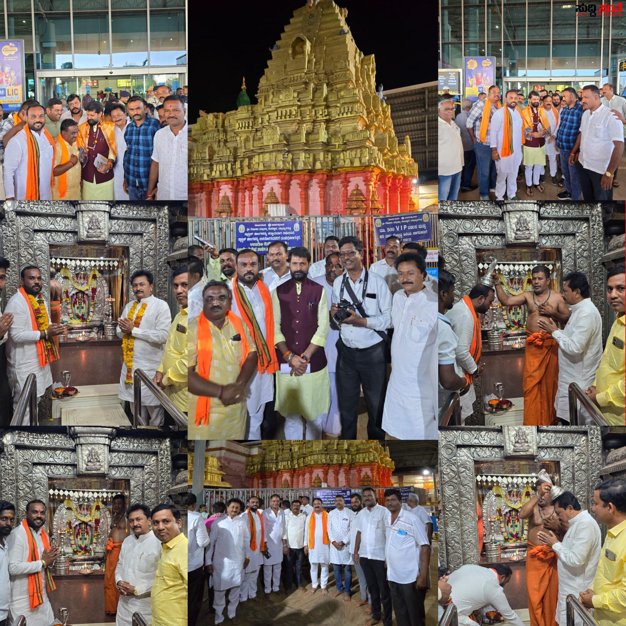 ಯಲ್ಲಮ್ಮಗುಡ್ಡಕ್ಕೆ ಭೇಟಿ ನೀಡಿದ BJP ನಿಯೋಗ – ಸಿಟಿ ರವಿ,ಮಹೇಶ್ ಟೆಂಗಿನಕಾಯಿ ಯವರೊಂದಿಗೆ ಯಲ್ಲಮ್ಮದೇವಿ ದರ್ಶನ ಮಾಡಿದ ಅಣ್ಣಪ್ಪ ಗೋಕಾಕ,ಅನುಪ ಬೆಜವಾಡ ಆಂಡ್ ಟೀಮ್…..