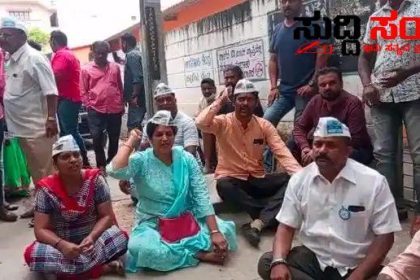 ಸರ್ಕಾರಿ ಶಾಲೆ ಜಾಗೆ ಕಬಳಿಕೆಗೆ ಯತ್ನ ಪ್ರತಿಭಟನೆ ಕಣ್ಮುಚ್ಚಿ ಕುಳಿತ ಇಲಾಖೆಯ ಅಧಿಕಾರಿಗಳು