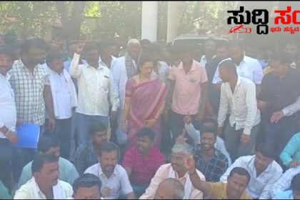 ಮಾಜಿ ಸಚಿವ ವಿನಯ ಕುಲಕರ್ಣಿಗೆ ಅನಾಮಧೇಯ ಪತ್ರ ಧಾರವಾಡದಲ್ಲಿ ಕಾಂಗ್ರೇಸ್ ಪಕ್ಷದಿಂದ ಪ್ರತಿಭಟನೆ – ಧಾರವಾಡ ಗ್ರಾಮೀಣ ಪಕ್ಷದ ನಾಯಕರ ಕಾರ್ಯಕರ್ತರ ಹೋರಾಟಕ್ಕೆ ಸಾಧ್ ನೀಡಿದ ವಿನಯ ಕುಲಕರ್ಣಿ ಕುಟುಂಬಸ್ಥರು