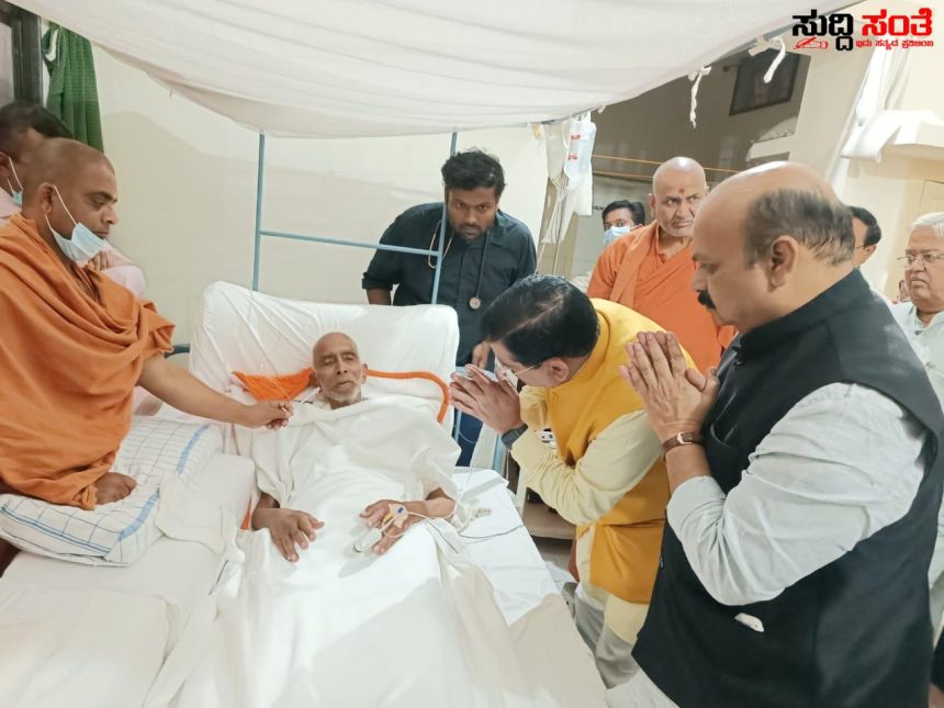 ಸಿದ್ದೇಶ್ವರ ಸ್ವಾಮೀಜಿ ನಿಧನಕ್ಕೆ ಕೇಂದ್ರ ಸಚಿವ ಪ್ರಹ್ಲಾದ್ ಜೋಶಿ ಸಂತಾಪ – ಸ್ವಾಮೀಜಿಗಳು ನೀಡಿರುವ ಜ್ಞಾನದ ಬೆಳಕು ತೋರಿರುವ ಹಾದಿ ನಮಗೆಲ್ಲಾ ಸಾರ್ಥಕ ಬದುಕು ಎಂದರು ಕೇಂದ್ರ ಸಚಿವರು