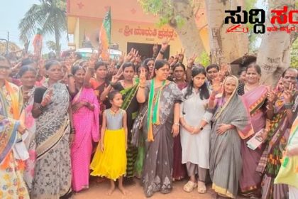 ಪತಿಯ ಪರವಾಗಿ ಅಖಾಡಕ್ಕಿಳಿದ ಪ್ರೀಯಾ ಅಮೃತ ದೇಸಾಯಿ – ಕ್ಷೇತ್ರದಲ್ಲಿ ಅಬ್ಬರದ ಪ್ರಚಾರ ಮತಯಾಚನೆ…..