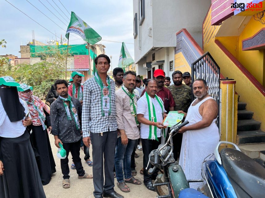 ಹುಬ್ಬಳ್ಳಿ ಪೂರ್ವ ವಿಧಾನ ಸಭಾ ಕ್ಷೇತ್ರದಲ್ಲಿ ಜೋರಾಗಿದೆ ವೀರಭದ್ರಪ್ಪ ಹಾಲರವಿ ಅಬ್ಬರ – ಹಾಲಿ ಶಾಸಕರ ನಡೆಯಿಂದ ಬೇಸತ್ತ ಮತದಾರರಿಂದ ಬೇಸತ್ತಿದ್ದಾರೆ ಮತದಾರರು…..