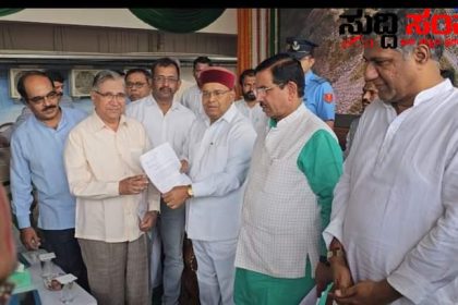 ಸಾರ್ವಜನಿಕರ ಬೇಡಿಕೆಗಳ ಕುರಿತು ರಾಜ್ಯಪಾಲರಿಗೆ ಮನವಿ ನೀಡಿದ ವಿನಾಯಕ ಜೋಶಿ – ರೇಲ್ವೆ ನಿಲ್ದಾಣದಲ್ಲಿ ಡಾ ಎಸ್ ಆರ್ ರಾಮನಗೌಡರ ನೇತ್ರತ್ವದಲ್ಲಿ ಬೇಡಿಕೆ ಇಟ್ಟಿದ್ದೇನು ಗೊತ್ತಾ…..