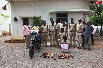 ಶ್ರೀಗಂಧ ಮರಗಳ್ಳರ ಬಂಧನ – ಖದೀಮರ ಹೆಡೆಮುರಿ ಕಟ್ಟಿದ ಅರಣ್ಯ ಇಲಾಖೆ ಅಧಿಕಾರಿಗಳು…..