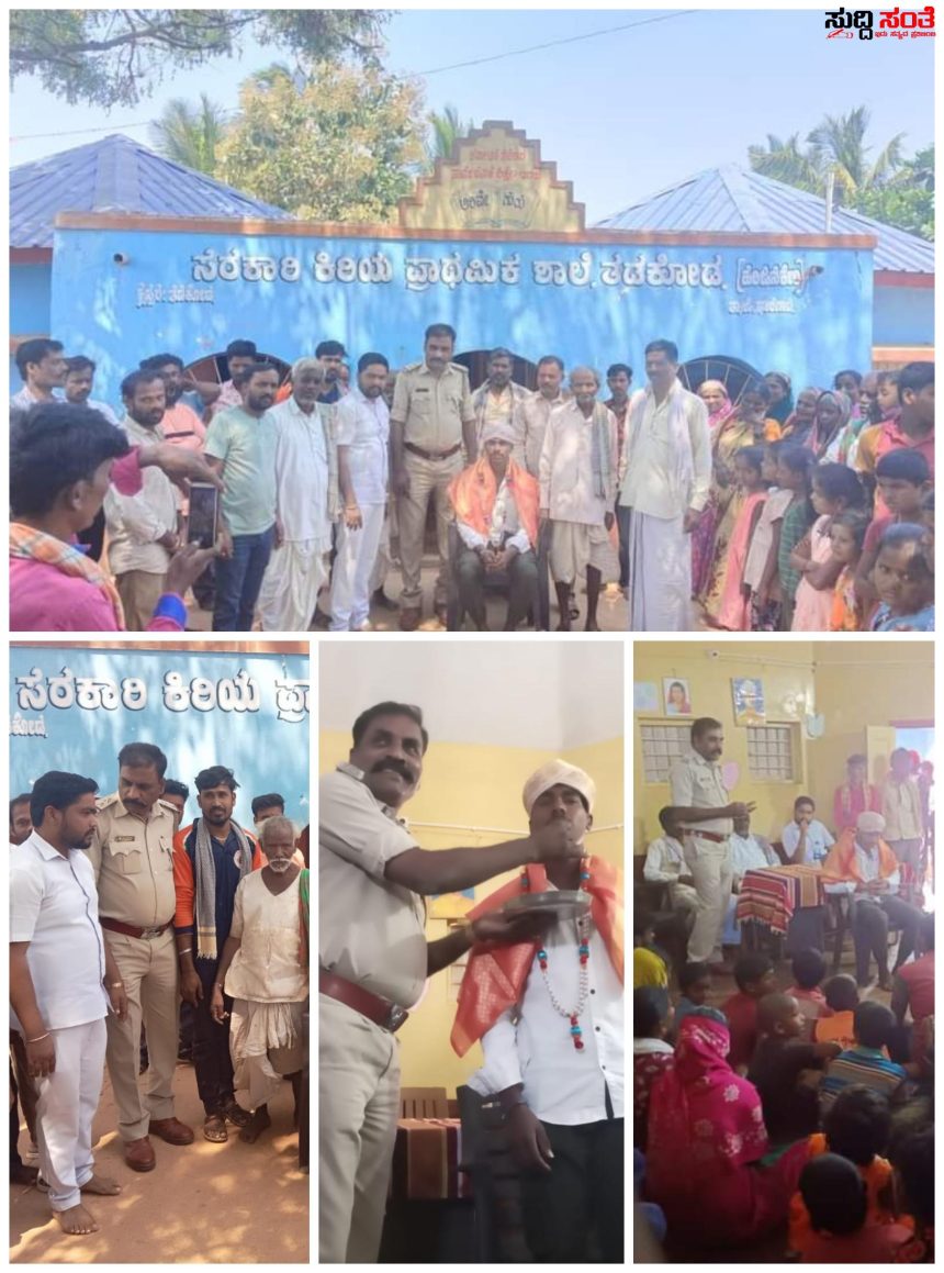 ಸರ್ಕಾರಿ ನೌಕರಿಯಲ್ಲಿ ಹೊಸದೊಂದು ಇತಿಹಾಸ ಬರೆದ ತಡಕೋಡ ಗ್ರಾಮದ ನಾಗರಾಜ್ – ಭಾರತೀಯ ಸೈನಿಕನಾಗಿ ಸರ್ಕಾರಿ ನೌಕರಿ ಪಡೆದ ಮೊದಲ ಯುವಕ ಪ್ರೀತಿಯಿಂದ ಸನ್ಮಾನಿಸಿ ಗೌರವಿಸಿದ್ರು ಗ್ರಾಮಸ್ಥರು…..