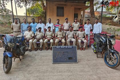 ರಸ್ತೆ ಸುಲಿಗೆಕೋರರ ಬಂಧನ ಮಾಡಿದ ವಿದ್ಯಾಗಿರಿ ಪೊಲೀಸರು – ವಿದ್ಯಾಗಿರಿ ಪೊಲೀಸರು ಭರ್ಜರಿ ಕಾರ್ಯಾಚರಣೆ ಪೊಲೀಸ್ ಆಯುಕ್ತರ ಮೆಚ್ಚುಗೆ…..