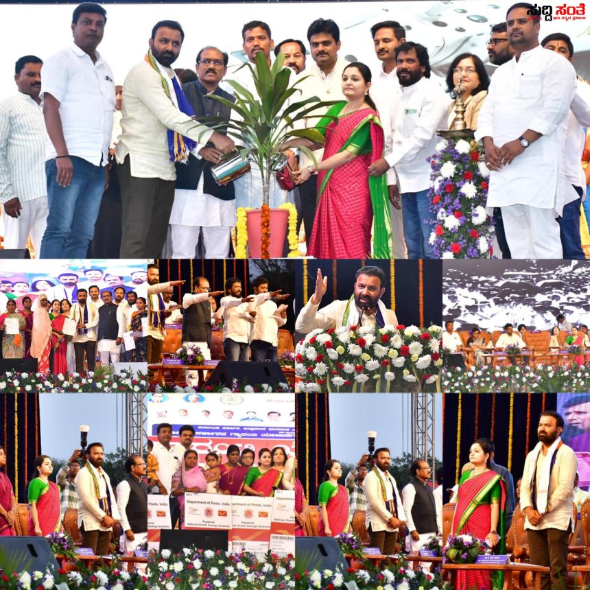 ಸರ್ಕಾರದ ಗ್ಯಾರಂಟಿ ಯೋಜನೆಗಳು ಸಮರ್ಪಕವಾಗಿ ಫಲಾನುಭವಿಗಳಿಗೆ ತಲುಪುತ್ತಿವೆ ಕಾರ್ಮಿಕ ಸಚಿವರಾದ ಸಂತೋಷ ಲಾಡ್ ಹುಬ್ಬಳ್ಳಿಯಲ್ಲಿ ನಡೆಯಿತು ಅರ್ಥಪೂರ್ಣ ಕಾರ್ಯಕ್ರಮ ಸಾಕ್ಷಿಯಾದ್ರು ಅಪಾರ ಜನಸ್ತೋಮ…..