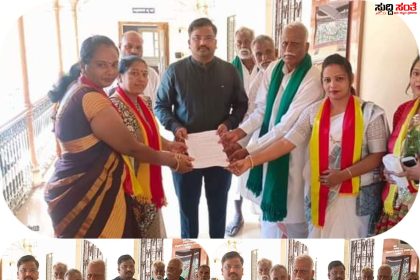 ಬಜೆಟ್ ನಲ್ಲಿ ರೈತರಿಗೆ ಪ್ರತಿ ಏಕರೆಗೆ 50 ಸಾವಿರ ಬರಪರಿಹಾರ ಘೋಷಣೆ ಮಾಡಿ – ಕರುನಾಡ ರಕ್ಷಣಾ ವೇದಿಕೆಯ ಧಾರವಾಡ ಜಿಲ್ಲಾ ಘಟಕದಿಂದ ರಾಜ್ಯ ಉಪಾಧ್ಯಕ್ಷರಾದ ಪೂರ್ಣಿಮಾ ಸವದತ್ತಿ ಟೀಮ್ ನಿಂದ DC ಯವರಿಗೆ ಮನವಿ…..