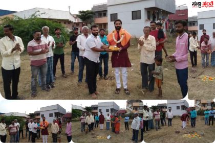 ಕ್ಷೇತ್ರದಲ್ಲಿನ ಒಳಚರಂಡಿ ಕಾಮಗಾರಿಗೆ ಭೂಮಿಪೂಜೆ ಮಾಡಿದ ಪಾಲಿಕೆ ಸದಸ್ಯ ನಿತೀನ ಇಂಡಿ – ಬಡಾವಣೆಯ ಗುರು ಹಿರಿಯರೊಂದಿಗೆ ಹೊಸ ಅಭಿವೃದ್ದಿ ಕಾಮಗಾರಿಗೆ ಪೂಜೆ ಮಾಡಿದ ಯುವ ನಾಯಕ…..