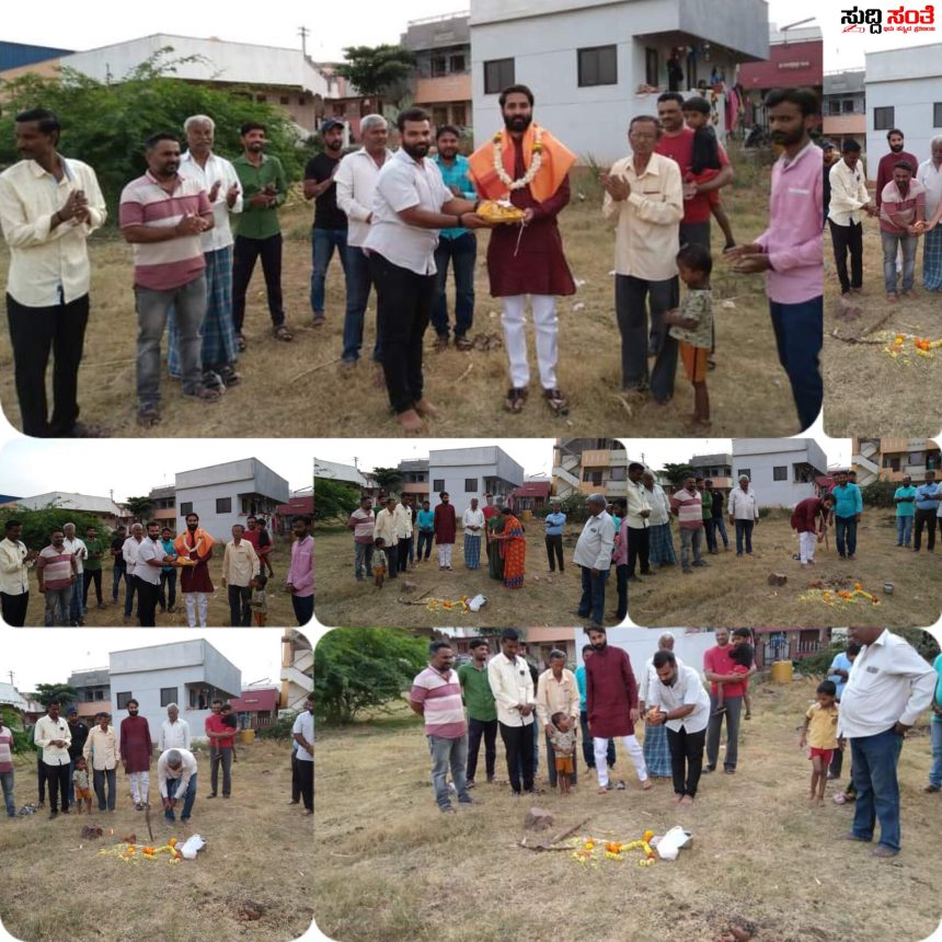 ಕ್ಷೇತ್ರದಲ್ಲಿನ ಒಳಚರಂಡಿ ಕಾಮಗಾರಿಗೆ ಭೂಮಿಪೂಜೆ ಮಾಡಿದ ಪಾಲಿಕೆ ಸದಸ್ಯ ನಿತೀನ ಇಂಡಿ – ಬಡಾವಣೆಯ ಗುರು ಹಿರಿಯರೊಂದಿಗೆ ಹೊಸ ಅಭಿವೃದ್ದಿ ಕಾಮಗಾರಿಗೆ ಪೂಜೆ ಮಾಡಿದ ಯುವ ನಾಯಕ…..