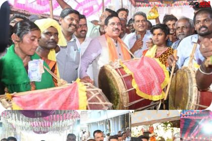 ಶಿಶುನಾಳ ಶರೀಫರ ಜಾತ್ರೆ ಮಾಡಿದ ಕೇಂದ್ರ ಸಚಿವ ಪ್ರಹ್ಲಾದ್ ಜೋಶಿ – ಡೋಲು ಬಾರಿಸಿ ಸಂಭ್ರಮಿಸಿ ಜಾತ್ರೆಯಲ್ಲಿ ಸಾರ್ವಜನಿಕರೊಂದಿಗೆ ಸಂಭ್ರಮಿಸಿದ ಪ್ರಲ್ಹಾದ್‌ ಜೋಶಿ…..