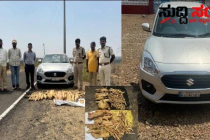 ಕಾರಿನಲ್ಲಿ ಶ್ರೀಗಂಧದ ಕಟ್ಟಿಗೆ ಸಾಗಾಟ ಮಾಡುತ್ತಿದ್ದ ಪತ್ರಕರ್ತನ ಬಂಧನ – ಸಿಕ್ಕಿಬಿದ್ದ ಪತ್ರಕರ್ತ ಇನ್ನೂಳಿದ ಪತ್ರಕರ್ತರು ಎಸ್ಕೇಫ್…..