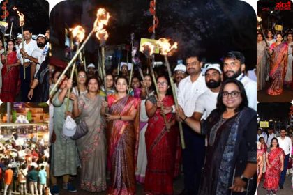 ಪಂಜಿನ ಮೆರವಣಿಗೆಯೊಂದಿಗೆ ಮತದಾನ ಜಾಗೃತಿ – DC ಯವರೊಂದಿಗೆ ಪಾಲಿಕೆಯ ಆಯುಕ್ತರಿಂದ ನಡೆಯಿತು ಬೃಹತ್ ಪಂಜಿನ ಮೆರವಣಿಗೆ ತಪ್ಪದೆ ಮತದಾನ ಮಾಡಲು ಕರೆ….