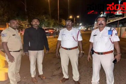 ಕರ್ತವ್ಯದ ಜೊತೆ ಪೊಲೀಸರ ಜವಾಬ್ದಾರಿ ತೋರಿಸಿಕೊಟ್ಟ ಹುಬ್ಬಳ್ಳಿಯ ಪೂರ್ವ ಸಂಚಾರಿ ಪೊಲೀಸರು – ಕರ್ತವ್ಯದ ಜೊತೆ ಸಾಮಾಜಿಕ ಜವಾಬ್ದಾರಿಯನ್ನು ತೋರಿಸಿಕೊಟ್ಟ PSI ಪುನಿತ್ ಕುಮಾರ ನೇತ್ರತ್ವದಲ್ಲಿ ಟೀಮ್…..