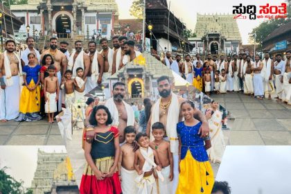 ತಮ್ಮನ ಹುಟ್ಟುಹಬ್ಬಕ್ಕಾಗಿ ಐತಿಹಾಸಿಕ ದೇವಸ್ಥಾನದಲ್ಲಿ ವಿಶೇಷ ಪೂಜೆ ಸಲ್ಲಿಸಿದ ಸುರೇಶ ಗೋಕಾಕ್ – ಸಹೋದರ ಕುಟುಂಬಕ್ಕೆ ಸಾಥ್ ನೀಡಿದ ಗೆಳೆಯರು…..ಕೇಕ್ ಪಾರ್ಟಿ ಎನ್ನದೇ ದೇವಸ್ಥಾನದಲ್ಲಿ ಸರಳವಾಗಿ ಪೂಜೆ ಪುನಸ್ಕಾರದೊಂದಿಗೆ ಹೊಸದೊಂದು ಸಂಪ್ರದಾಯಕ್ಕೆ ಮುನ್ನುಡಿ ಬರೆದ ಗೋಕಾಕ್ ಸಹೋದರರು…..