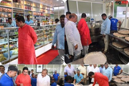 ಹುಬ್ಬಳ್ಳಿಯಿಂದ ದಿಲ್ಲಿ ಸಂಸತ್ ಭವನವರೆಗೆ ರುಚಿಯೊಂದಿಗೆ ಫೇಮಸ್ ಆಗಿರುವ ಮಿಶ್ರಾ ಪೇಢಾ ಘಟಕಕ್ಕೆ ಕೇಂದ್ರ ಸಚಿವ ಪ್ರಹ್ಲಾದ್ ಜೋಶಿ ಭೇಟಿ – ಲೈವ್ ಪೇಢಾ ಮಾಡೋದನ್ನು ವೀಕ್ಷಣೆ ಮಾಡಿ ರುಚಿ ಸವಿದ ಪ್ರಹ್ಲಾದ್ ಜೋಶಿ ಸಾಥ್ ನೀಡಿ ಶಾಸಕ ಎಮ್ ಆರ್ ಪಾಟೀಲ್…..ಧಾರವಾಡ ಪೇಢಾ ಎಲ್ಲಾ ಕಡೆ ಇನ್ನೂ ಪಸರಿಸಲಿ ಎಂದು ಶುಭಹಾರೈಸಿದ ನಾಯಕರು…..