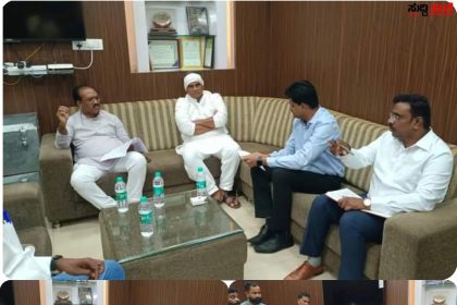 ಪಾಲಿಕೆಯ ಆಯುಕ್ತರೊಂದಿಗೆ ಸಭೆ ಮಾಡಿದ ಶಾಸಕ ಪ್ರಸಾದ ಅಬ್ಬಯ್ಯ – ಸಮಸ್ಯೆ ಗಮನಕ್ಕೆ ಬರುತ್ತಿದ್ದಂತೆ ಸ್ಪಂದಿಸಿ ಪಾಲಿಕೆಯ ಅಧಿಕಾರಿಗಳೊಂದಿಗೆ ಸಭೆ ಮಾಡಿ ಚರ್ಟೆ ಮಾಡಿದ ಶಾಸಕರು…..