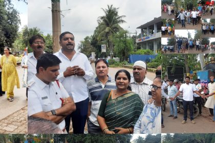 ಕುಮಾರೇಶ್ವರ ನಗರ ರಸ್ತೆ ತಡೆಹಾಕಲು ತಿಂಗಳ ಗಡುವು ನೀಡಿದ ನಿವಾಸಿಗಳು – ಸ್ಥಳಕ್ಕೇ ಭೇಟಿ ನೀಡಿ ನಿವಾಸಿಗಳ ಸಮಸ್ಯೆ ಆಲಿಸಿದ ಸಂಚಾರಿ ಪೊಲೀಸ್ ಠಾಣೆ ಇನ್ಸ್ಪೆಕ್ಟರ್  ಶ್ರೀನಿವಾಸ ಮೇಟಿ ಆಂಡ್ ಟೀಮ್….. ನಿವಾಸಿಗಳಿಗೆ ತುರ್ತಾಗಿ ಸ್ಪಂದಿಸಿ ಬ್ಯಾರಿಕೇಡ್ ಅಳವಡಿಸಿದ ಸಂಚಾರಿ ಪೊಲೀಸರು……