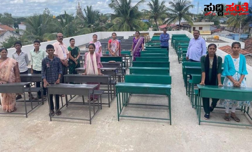 ಶಾಲೆಗಳಲ್ಲಿ ಆರಂಭಗೊಂಡ ಡೆಸ್ಕ್‌ ಅಭಿಯಾನ – ಅಗತ್ಯ ಶಾಲೆಗಳಿಗೆ ವಿತರಣೆ ಖುಷಿಯಾದ ವಿದ್ಯಾರ್ಥಿಗಳು…..ಇಲಾಖೆಗೆ ಉಳಿತಾಯವಾಯಿತು ಕೋಟಿ ಕೋಟಿ ರೂಪಾಯಿ…..