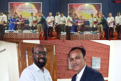 ಲೆಕ್ಕಪತ್ರ ವಿಭಾಗದ ಅಧೀಕ್ಷಕ ಶೌಕತಲಿ ಸುಂಕದ ರಿಗೆ ಅಭಿನಂದನಾ ಗೌರವ – ಚುನಾವಣೆಯಲ್ಲಿ ಮತದಾನ ಪ್ರಮಾಣ ಹೆಚ್ಚಿಸಿ ಒಳ್ಳೇಯ ಕರ್ತವ್ಯ ನಿರ್ವಹಿಸಿದ ಸುಂಕದ ಅವರಿಗೆ ಚುನಾವಣಾ ಆಯೋಗದಿಂದ ಶ್ಲಾಘನೀಯ ಅಭಿನಂದನೆ ಗೌರವ…..