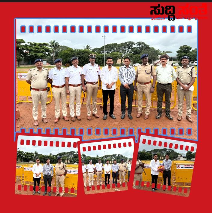 ಪೊಲೀಸರಿಗೆ 100 ಬ್ಯಾರಿ ಕೇಡ್ ವಿತರಣೆ ಮಾಡಿದ KGP ಗ್ರೂಪ್ – ಪೊಲೀಸರ ಕಾರ್ಯಕ್ಕೆ ಕೈ ಜೋಡಿಸಿದ ಶ್ರೀಗಂಧ ಶೇಟ್…..ಮೆಚ್ಚುಗೆ ವ್ಯಕ್ತಪಡಿಸಿದ ಗಣೇಶ್ ಶೇಟ್…..