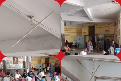 ಯಾವಾಗ ಯಾರ ಮ್ಯಾಲೆ ಬೀಳ್ತಾವೆ ಗೊತ್ತಿಲ್ಲ  ನೇತಾಡುತ್ತಿದ್ದರು ನೋಡಿ ನೋಡಲಾರದಂತೆ ಇದ್ದಾರೆ ಅಧಿಕಾರಿಗಳು….. ಇದು ಧಾರವಾಡ ಹೊಸ ಬಸ್ ನಿಲ್ದಾಣದ ಅವ್ಯವಸ್ಥೆ…..