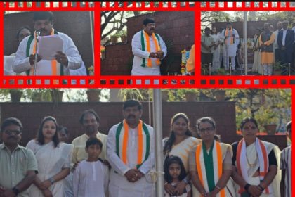 ಧಾರವಾಡ ಮಹಾನಗರ ಪಾಲಿಕೆಯಲ್ಲಿ ಉಪಮೇಯರ್ ಸಂತೋಷ ಚವ್ಹಾಣ ಅವರಿಂದ ಧ್ವಜಾರೋಹಣ – ಹುಬ್ಬಳ್ಳಿ ಧಾರವಾಡ ಮಹಾನಗರ ಪಾಲಿಕೆಯಲ್ಲಿ ಸಡಗರ ಸಂಭ್ರಮದಿಂದ ಗಣರಾಜ್ಯೋತ್ಸವ ಆಚರಣೆ …..ಉಪಮೇಯರ್ ಗೆ ಸಾಥ್ ನೀಡಿದ ಪಾಲಿಕೆಯ ಅಧಿಕಾರಿಗಳು ಸಿಬ್ಬಂದಿಗಳು…..